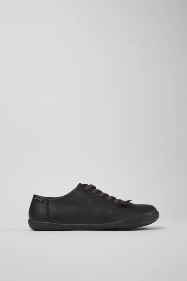 Store Camper Zwarte Leren Damesschoenen
