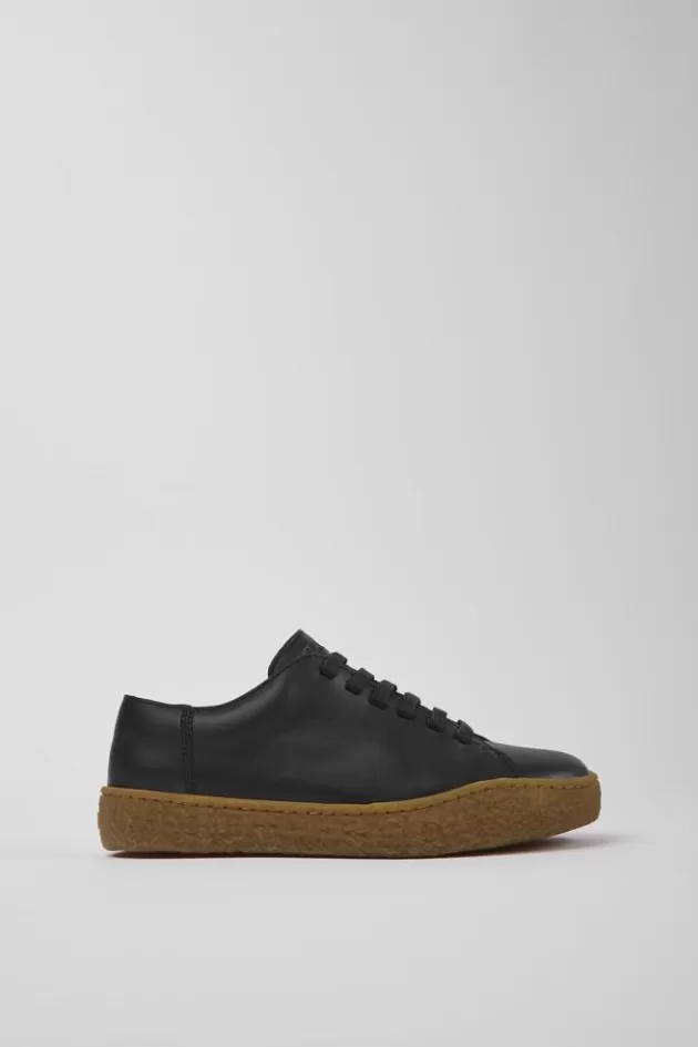 Sale Camper Zwarte Leren Damesschoenen