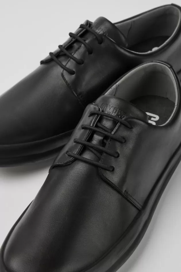 Cheap Camper Zwarte Leren Herenschoenen