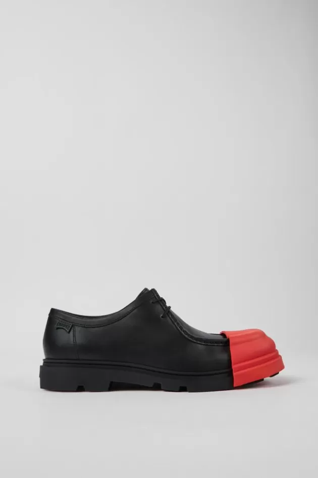 Outlet Camper Zwarte Leren Herenschoenen