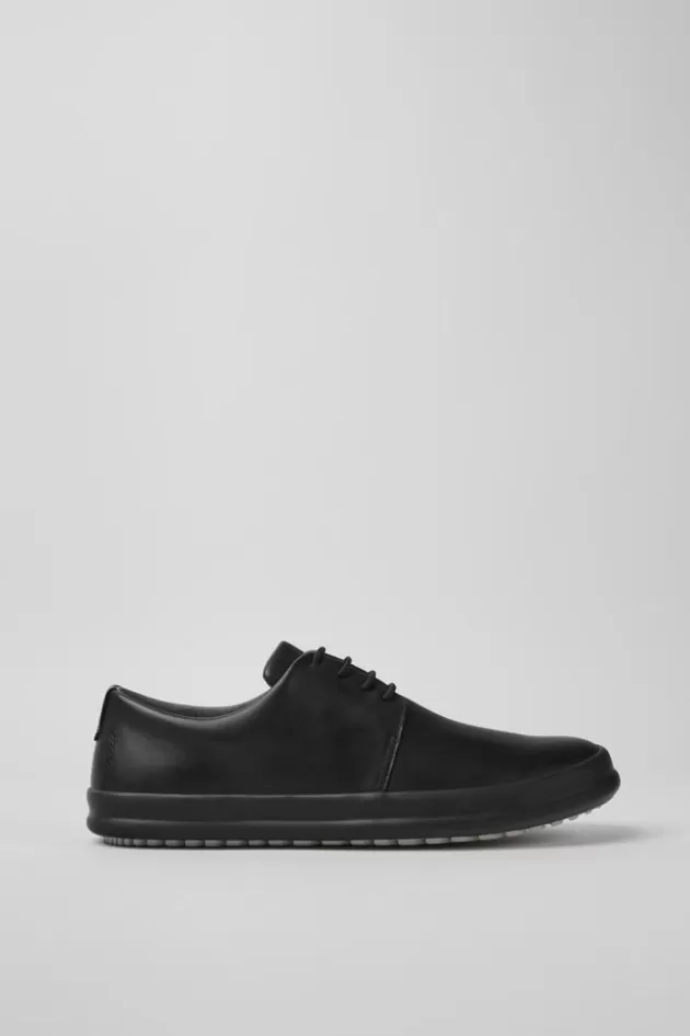 Cheap Camper Zwarte Leren Herenschoenen