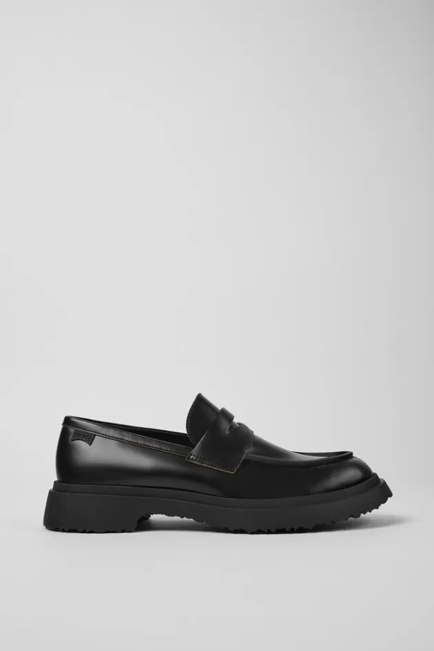 Cheap Camper Zwarte Leren Loafers