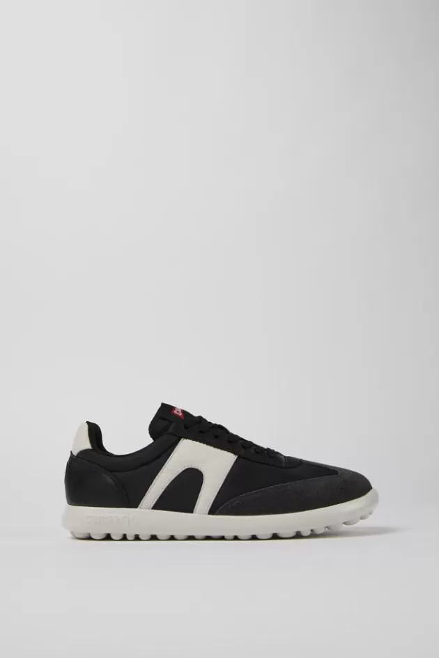 Outlet Camper Zwarte Sneaker Van Textiel/Leer Voor Dames