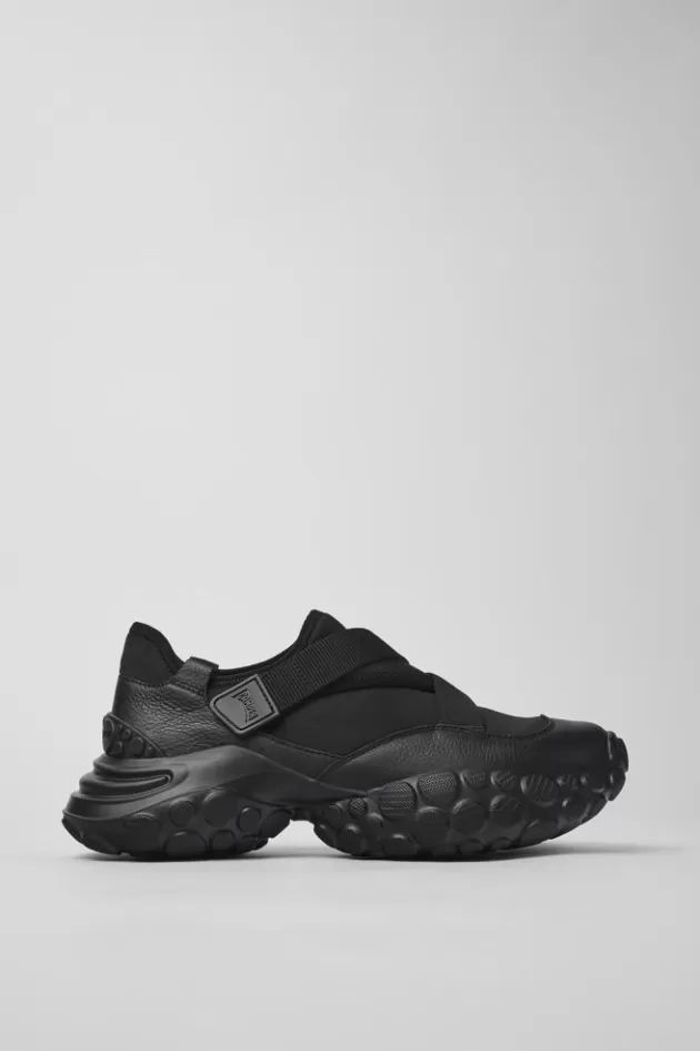Fashion Camper Zwarte Sneaker Van Textiel/Leer Voor Heren