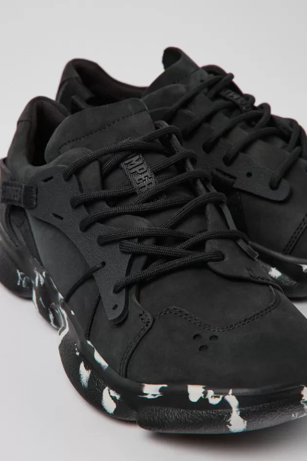Online Camper Zwarte Sneaker Van Textiel/Nubuck Voor Dames