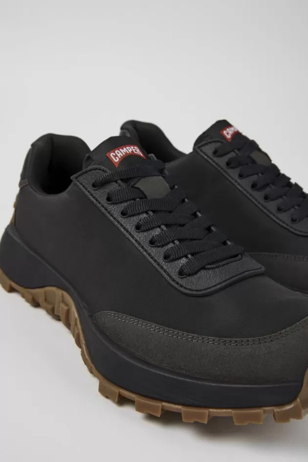 Discount Camper Zwarte Sneaker Van Textiel/Nubuck Voor Heren