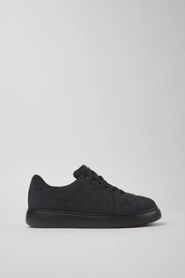 Cheap Camper Zwarte Stoffen Damessneakers