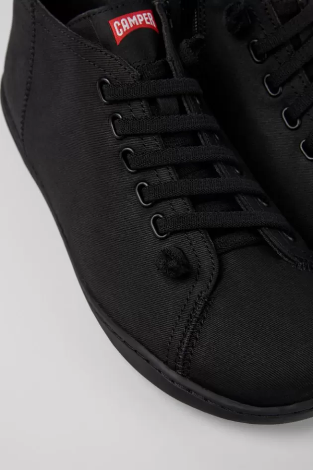 Fashion Camper Zwarte Stoffen Herenschoenen
