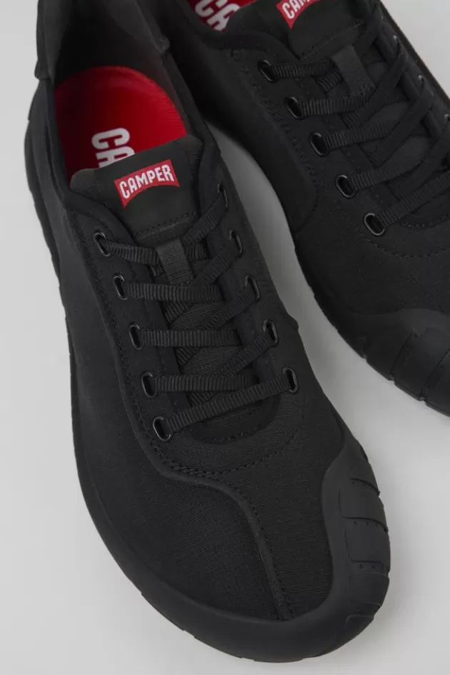 Shop Camper Zwarte Stoffen Herensneakers