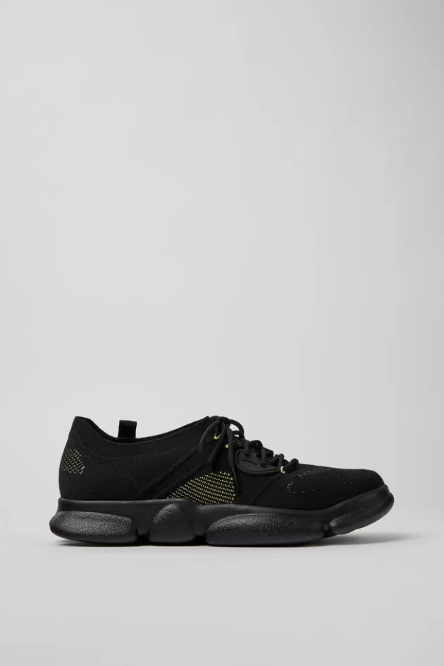 Cheap Camper Zwarte Stoffen Herensneakers