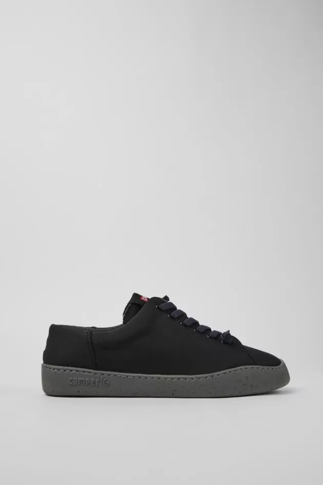 Fashion Camper Zwarte Stoffen Herensneakers