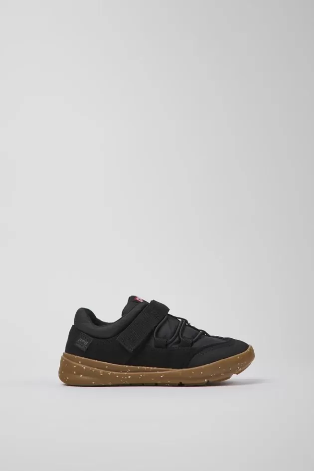 Store Camper Zwarte Stoffen Schoenen Voor Kinderen