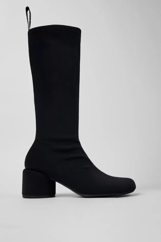 Outlet Camper Zwarte Textiel Damesbootie