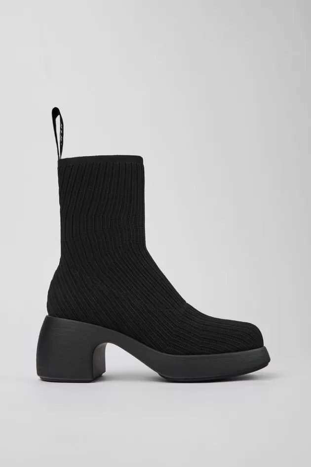 Shop Camper Zwarte Textiel Damesbootie