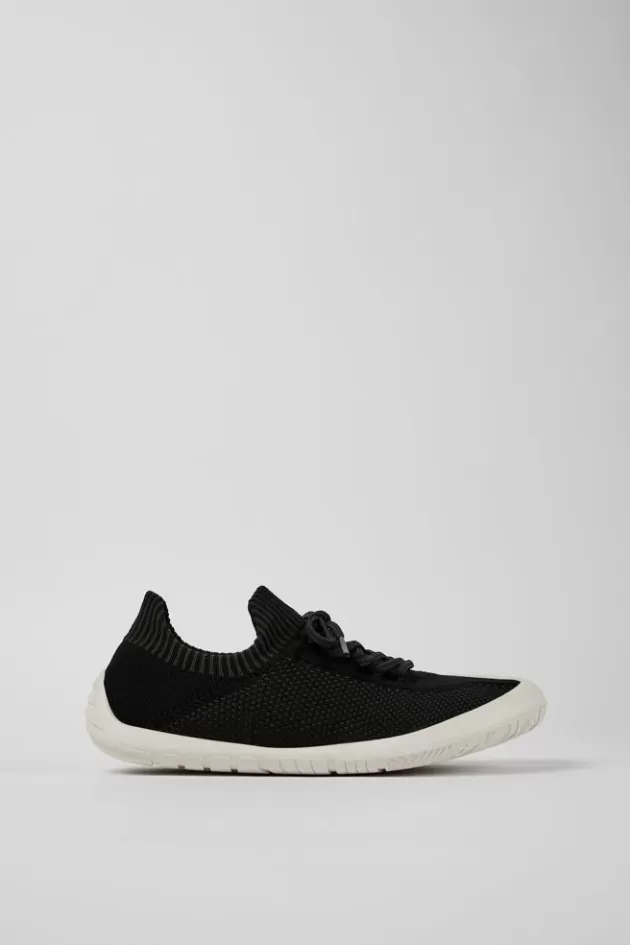 Outlet Camper Zwarte Textiel Sneaker Voor Dames