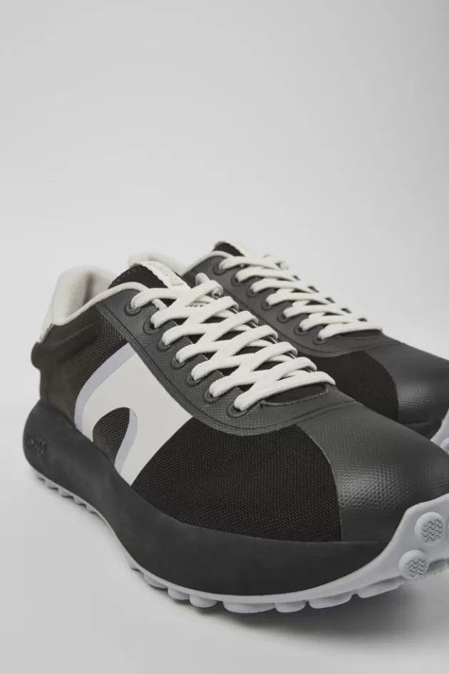 Fashion Camper Zwarte Textiel Sneaker Voor Heren