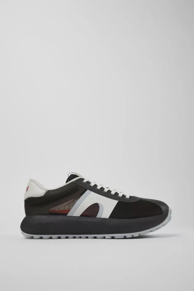 Fashion Camper Zwarte Textiel Sneaker Voor Heren