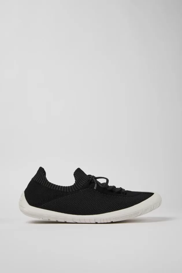 Cheap Camper Zwarte Textiel Sneaker Voor Heren