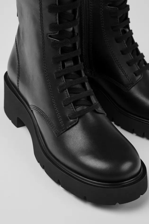 Best Sale Camper Zwarte Veterboots Voor Dames